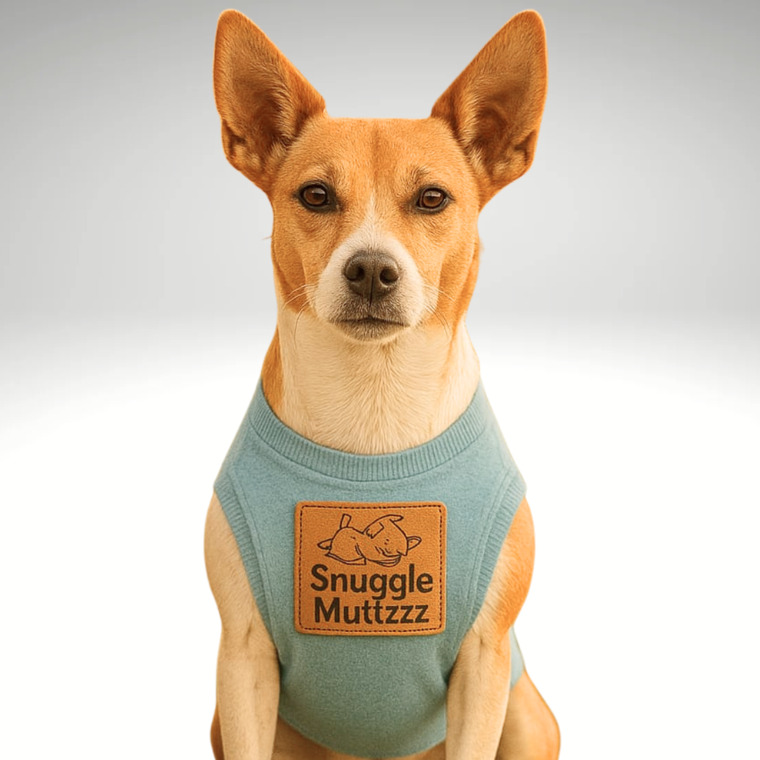 Blue Snuggle Muttzzz Sleeveless Dog Jersey